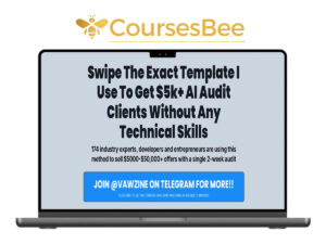 The AI Audit – The Exact Template I Use To Get $5k+ AI Audit Clients Without Any Technical Skills