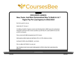 Dan Wardrope – The Pay Per Lead Agency Blueprint 3.0