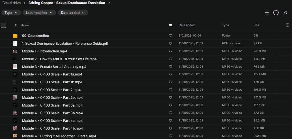 Stirling Cooper – Sexual Dominance Escalation