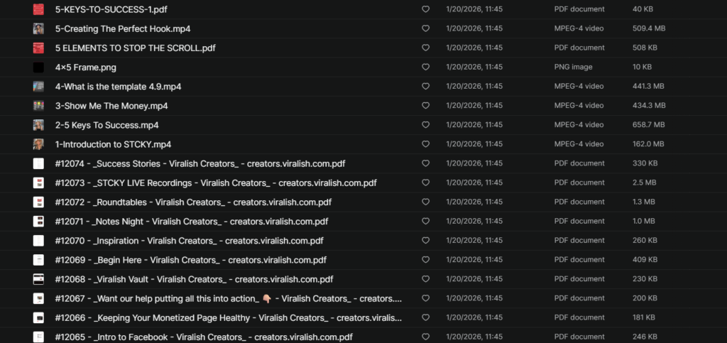 Viralish Creator – The Stcky Videos Course
