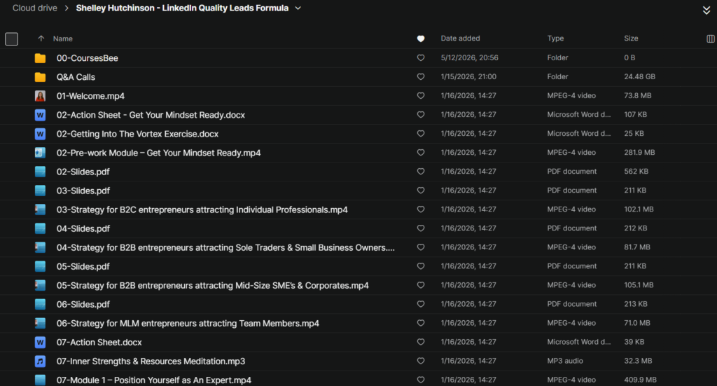 Shelley Hutchinson – LinkedIn Quality Leads Formula