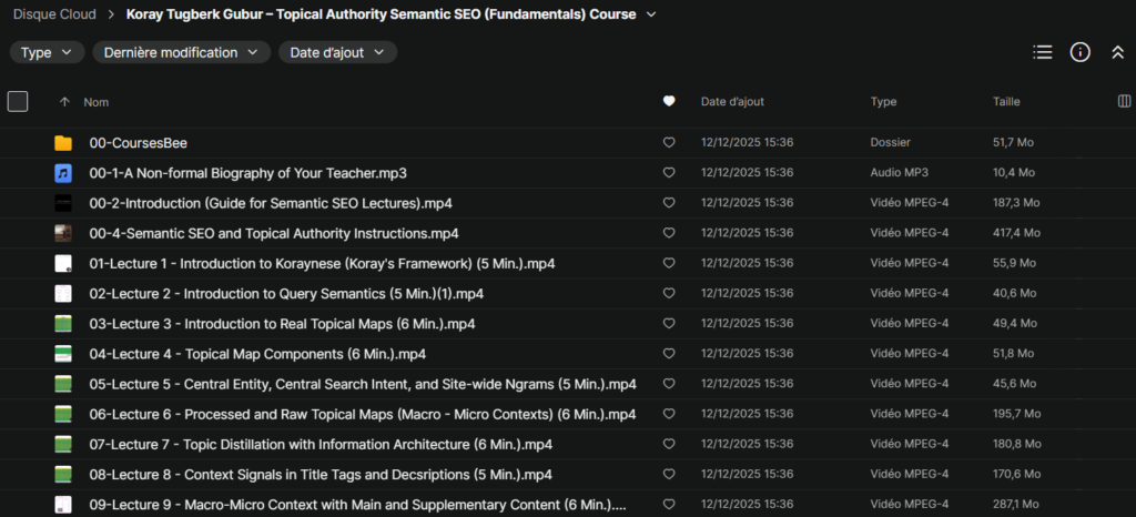 Koray Tugberk Gubur – Topical Authority Semantic SEO (Fundamentals) Course