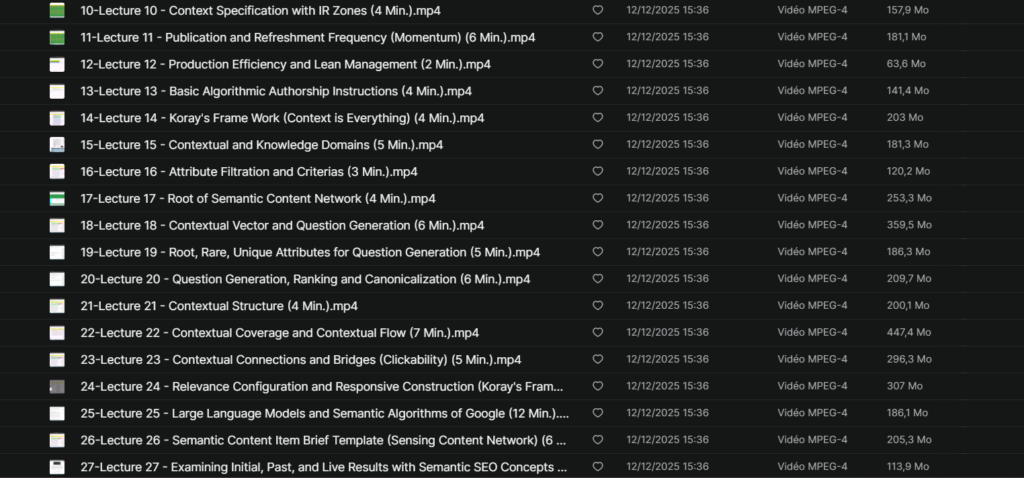 Koray Tugberk Gubur – Topical Authority Semantic SEO (Fundamentals) Course